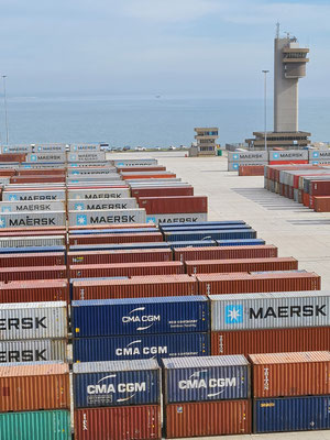 Container-Hafen
