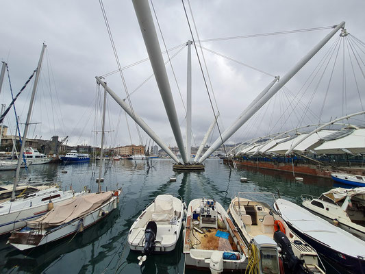 Genua, Bigo von Renzo Piano (Aussichtsfahrstuhl)