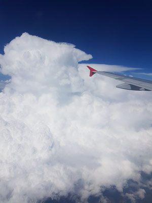 Wolkenmeer über Anatolien