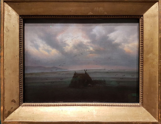 Caspar David Friedrich (1774-1840, DE): Nebelschwaden, 1820 (Hamburger Kunsthalle)