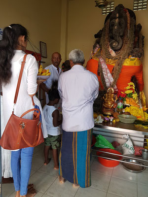 Opfergaben für Ganesha