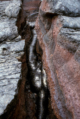 USA Hawaii, Lavafluss 1990