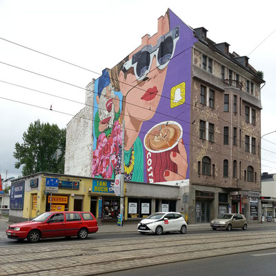 Häuserzeile an der Ul. Pilsudskiego
