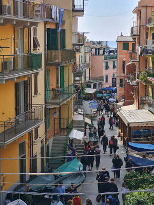 Manarola, unterer Ortsabschnitt