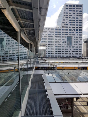 Utrecht, Blick von der Central Station nach Westen