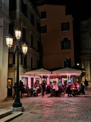 Restaurant Al Theatro vor dem Konzert