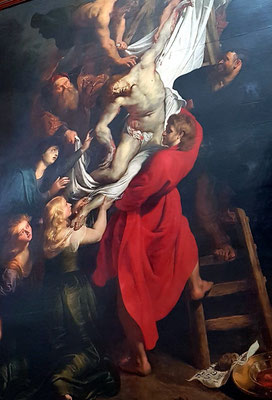 Rubens, Kreuzabnahme, 1612–1614, 420,5 × 320 cm, Öl auf Holz