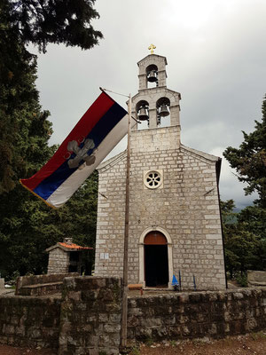 Orthodoxe Kirche Sv. Toma, ursprünglich 14. Jh., neue Kirche von 1910, Stefan Štiljanović geweiht