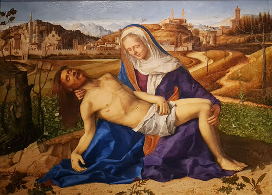 GIOVANNI BELLINI, Pietà, ca. 1505