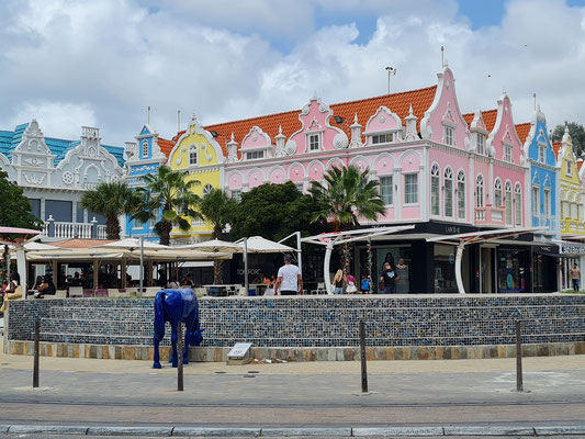 Stadtmitte von Oranjestad