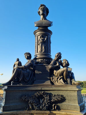 Brühlsche Terrasse, Ernst-Rietschel-Denkmal