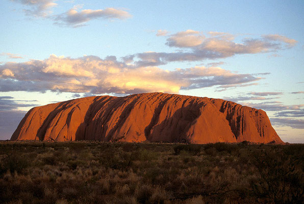 AUS Ayer's Rock, Sonnenuntergang