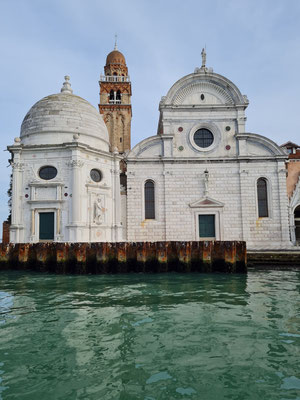 Chiesa di San Michele in Isola, Ansicht von der Lagune