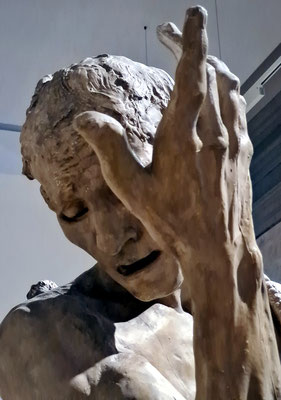 AUGUSTE RODIN  Die Bürger von Calais, Detail