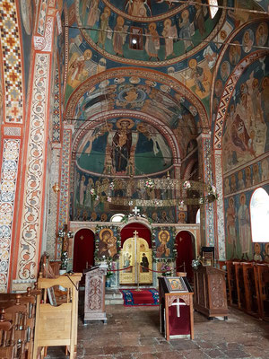 Kloster Podmaine, Innenraum der jüngeren Kirche