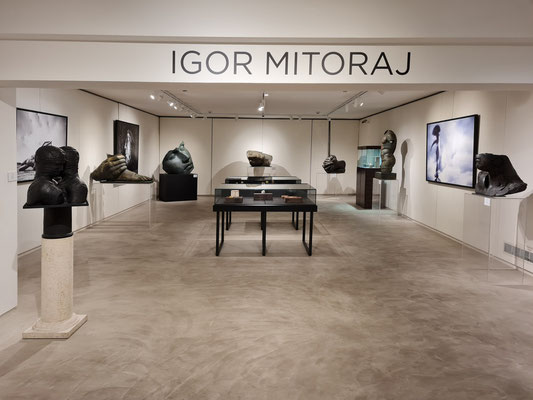 Ausstellung Igor Mitoraj. Galleria d'Arte Contini, San Marco 2288