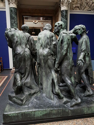 Auguste Rodin (1840-1917): Die Bürger von Calais, Bronze 1902-03