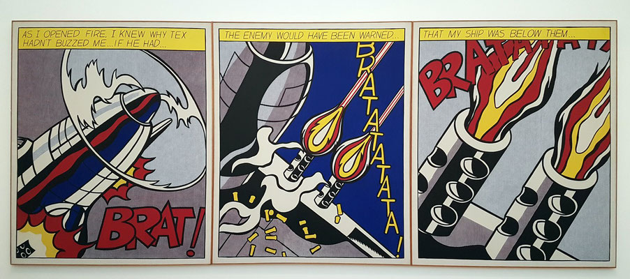 Roy Lichtenstein: As I Opened Fire, 1964