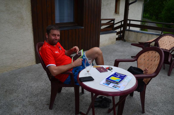 chillen und Fußball WM schauen