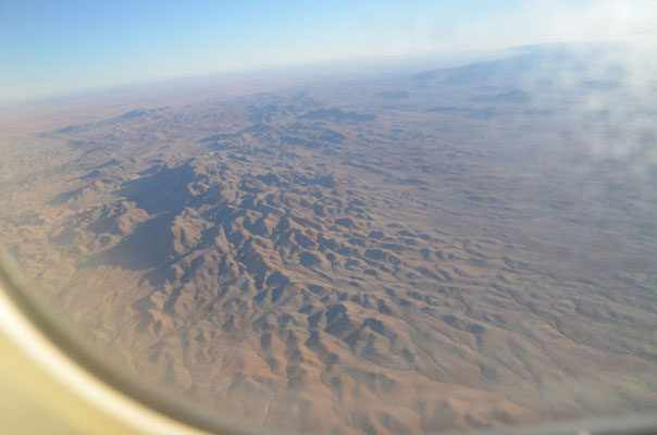 im Anflug auf Marrakesh