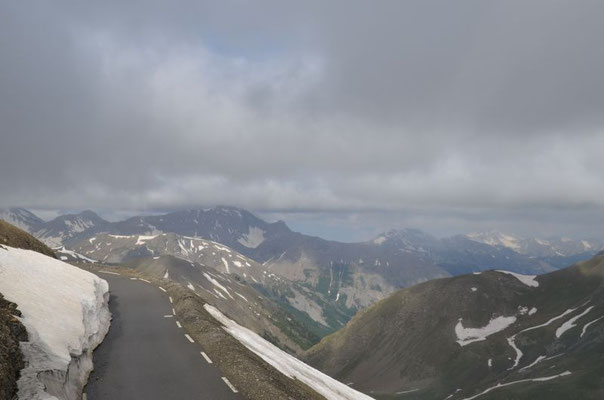 der höchste überfahrbare Paß Europas. Der Bonette 2801m