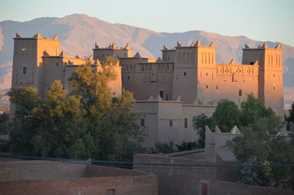 die berühmte  Kasbah Ben Moro