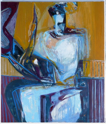 Die Schwestern Figur_rechte Tafel 135 x 115 Öl Lw. 2000
