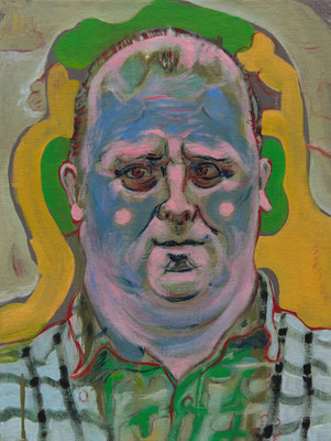 Nigel Reno (the Legacy, Nr 149) --- oil and acrylic on canvas --- 30,5 cm x 40,6 cm --- 2023