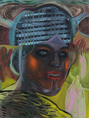 Britt Black (the Legacy, Nr 143) --- oil and acrylic on canvas --- 30,5 cm x 40,6 cm --- 2023