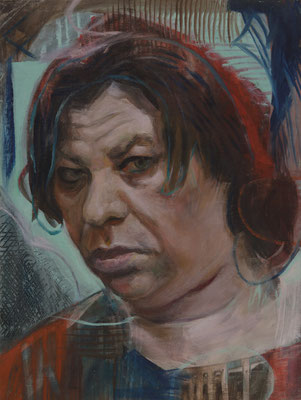 Fiona Claes (the Legacy, Nr 154) --- oil and acrylic on canvas --- 30,5 cm x 40,6 cm --- 2023
