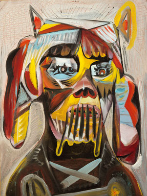 Snoop Doggie Smith (the Legacy, Nr 67) --- oil on canvas --- 30,5 cm  x 40,6 cm --- 2020