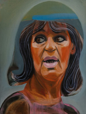José Versace (the Legacy, Nr 151) --- oil and acrylic on canvas --- 30,5 cm x 40,6 cm --- 2023