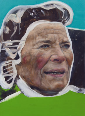 Trix Harlow (the Legacy, Nr 197) --- acrylic and oil on panel --- 29,6 x 40,5 cm --- 2025