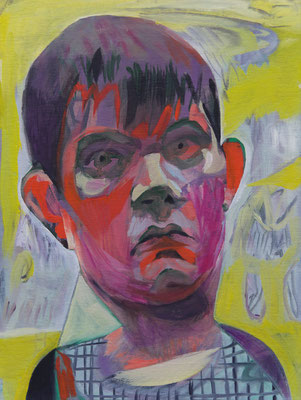 Simon Aday (the Legacy, Nr 106) --- oil and acrylic on canvas --- 30,5 cm x 40,6 cm --- 2022