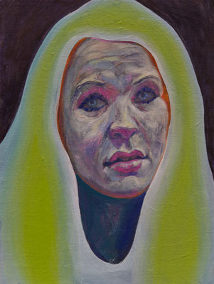 Christine MacNeil (the Legacy, Nr 103) --- oil and acrylic on canvas --- 30,5 cm x 40,6 cm --- 2021