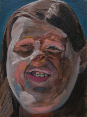 Ilona Baselitz (the Legacy, Nr 227) --- oil on canvas --- 30,5 x 40,6 cm --- 2026