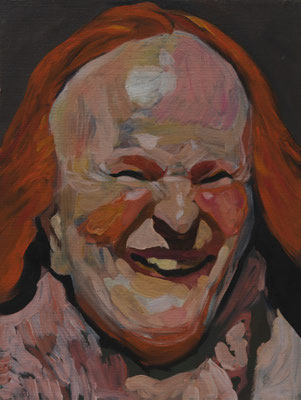 Zoey Luca (the Legacy, Nr 206) --- oil and acrylic on canvas --- 30,5 cm x 40,6 cm --- 20265