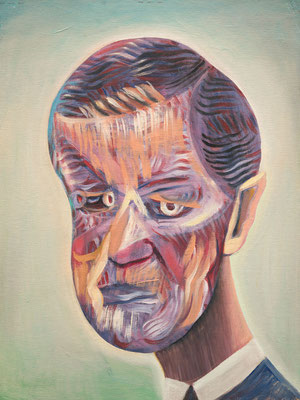 Eric Rutte, (the Legacy, Nr 48) --- oil on canvas --- 30,5 cm  x 40,6 cm --- 2019