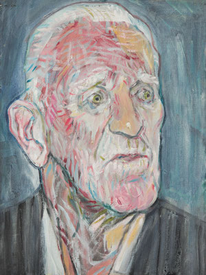 Ernst Newman, (the Legacy, Nr 17) --- oil on  canvas ---  30,5 cm  x 40,6 cm --- 2018
