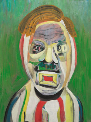 Donald Escobar, (the Legacy, Nr 50) --- oil on canvas --- 30,5 cm  x 40,6 cm --- 2019