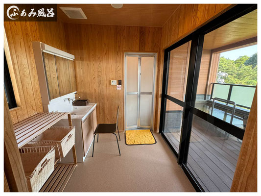 山茶花の湯天の湯脱衣所