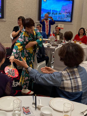 送別会で
