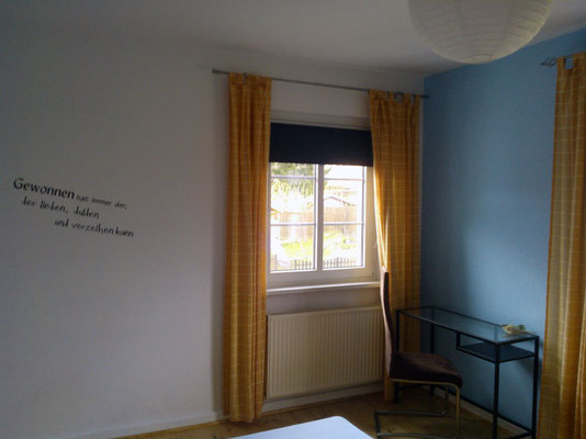 Das "blaue" Schlafzimmer - Ferienhaus XXL Deutschland in Oberweißbach