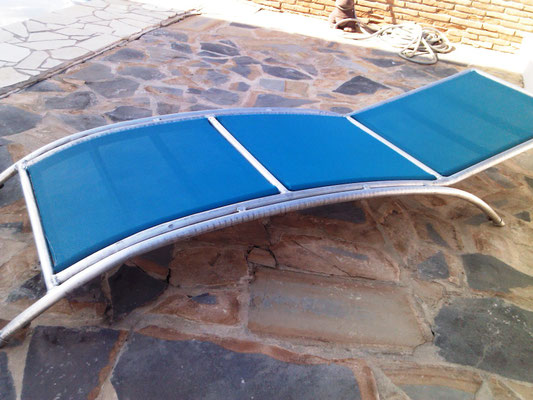 Hamaca en una Piscina