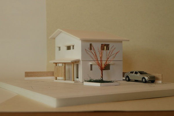 自然素材・木の家・浜松市・マイホーム・模型