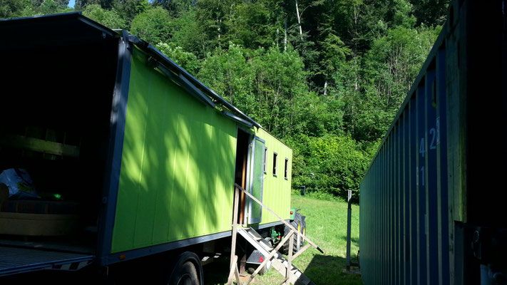 Der gemütliche Schlaf und Bar Wagen bewährt sich jedes mal !