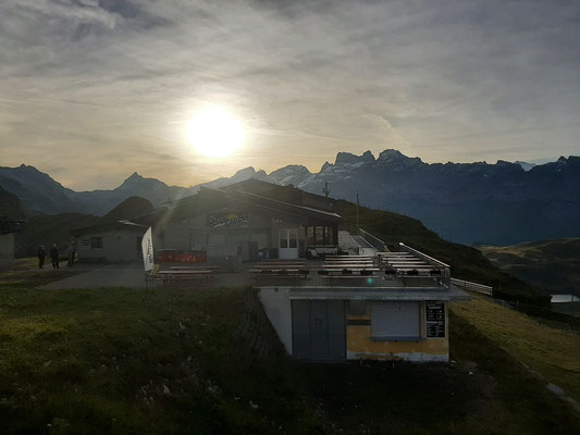 Euses Bärghotel wo mir übernachtet hend