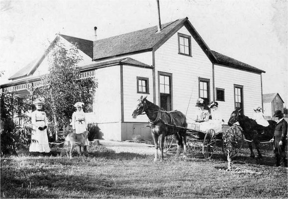 Charley W. Johnson residence at Forker/Judkin roads.