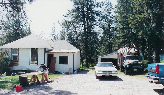 Getting the Cottage Ready to Rent, Spring 1997