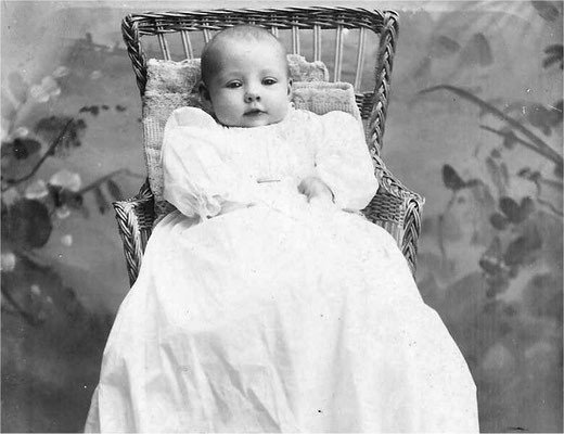 Violet Johnson Pipgras’ baby picture